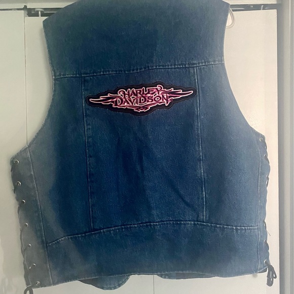 Pro Rider Denim Vest . - Picture 6 of 10